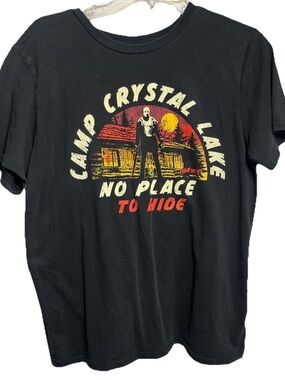 Friday The 13th Camp Crystal Lake T-Shirt Size Large